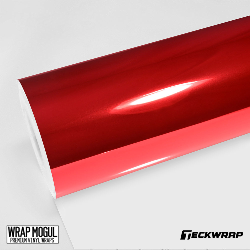 Teckwrap Mirror Chrome Cherry Red Vinyl  Wrap | CHM04