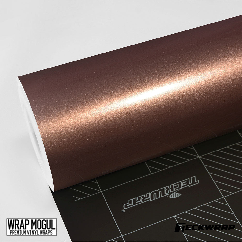 Teckwrap Gloss Metalic Copper Bronze Vinyl Wrap | HM15