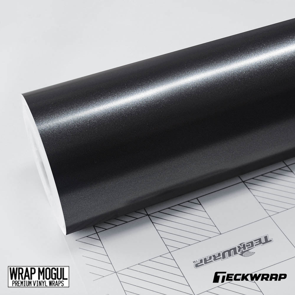 Teckwrap Color EggShell Metallic Dark Platinium Vinyl Wrap | ECH21