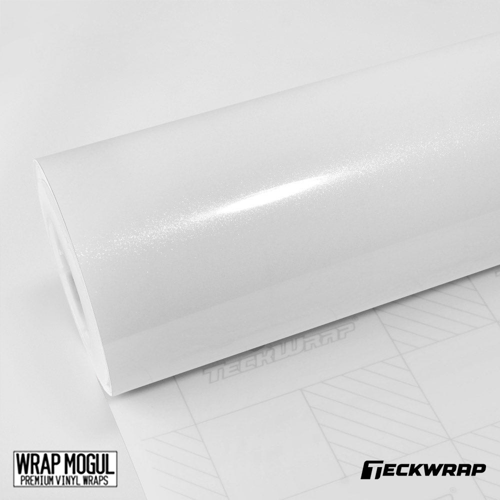 Teckwrap Gloss Glitter And Diamond Diamond White Vinyl Wrap | Ck801-HD