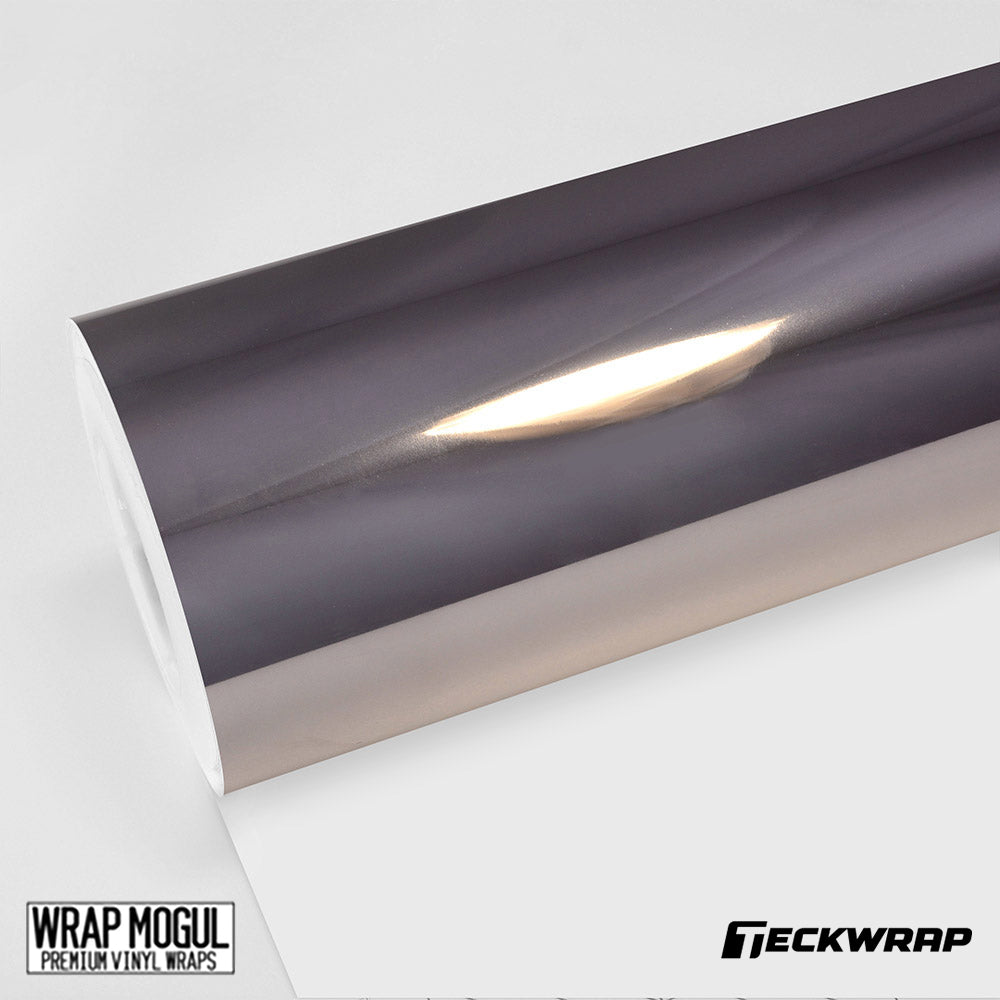 Teckwrap Mirror Chrome Jet Black Vinyl  Wrap | CHM10