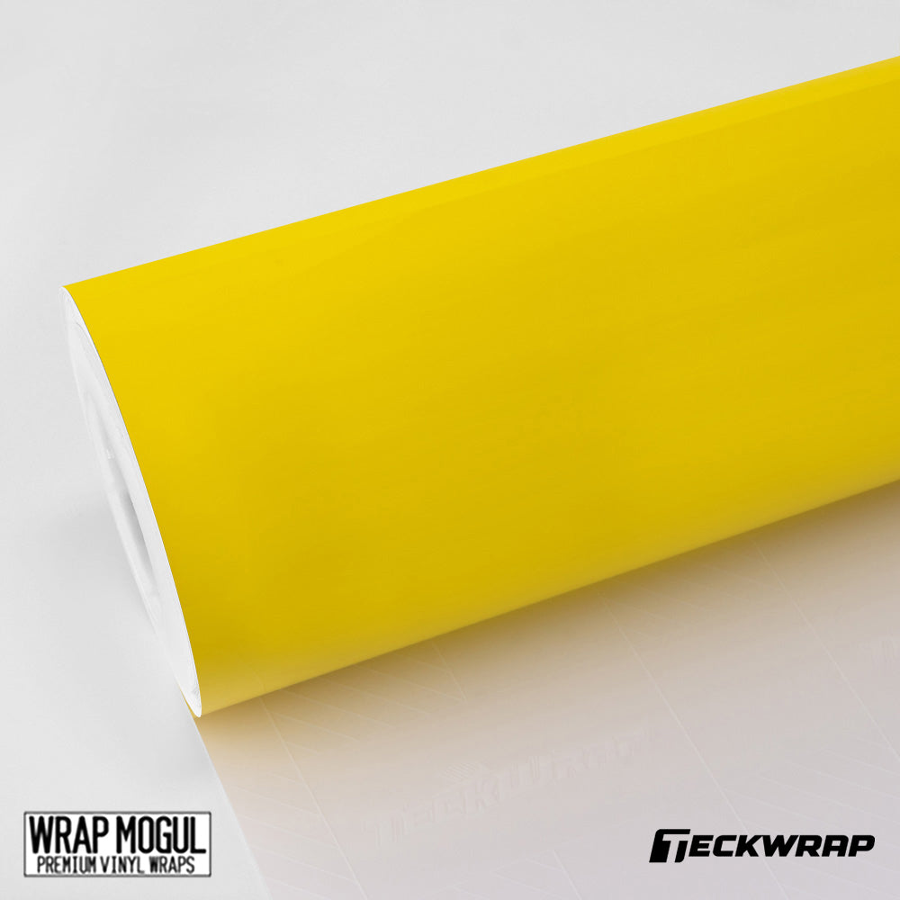 Teckwrap Super Gloss Louvre Yellow Vinyl Wrap | CG43