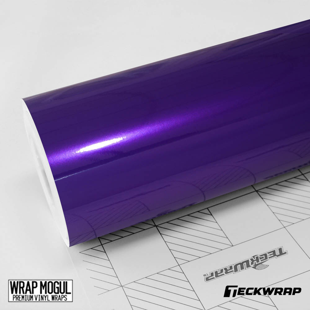 Teckwrap Gloss Metalic Midnight Purple Vinyl Wrap | RB20