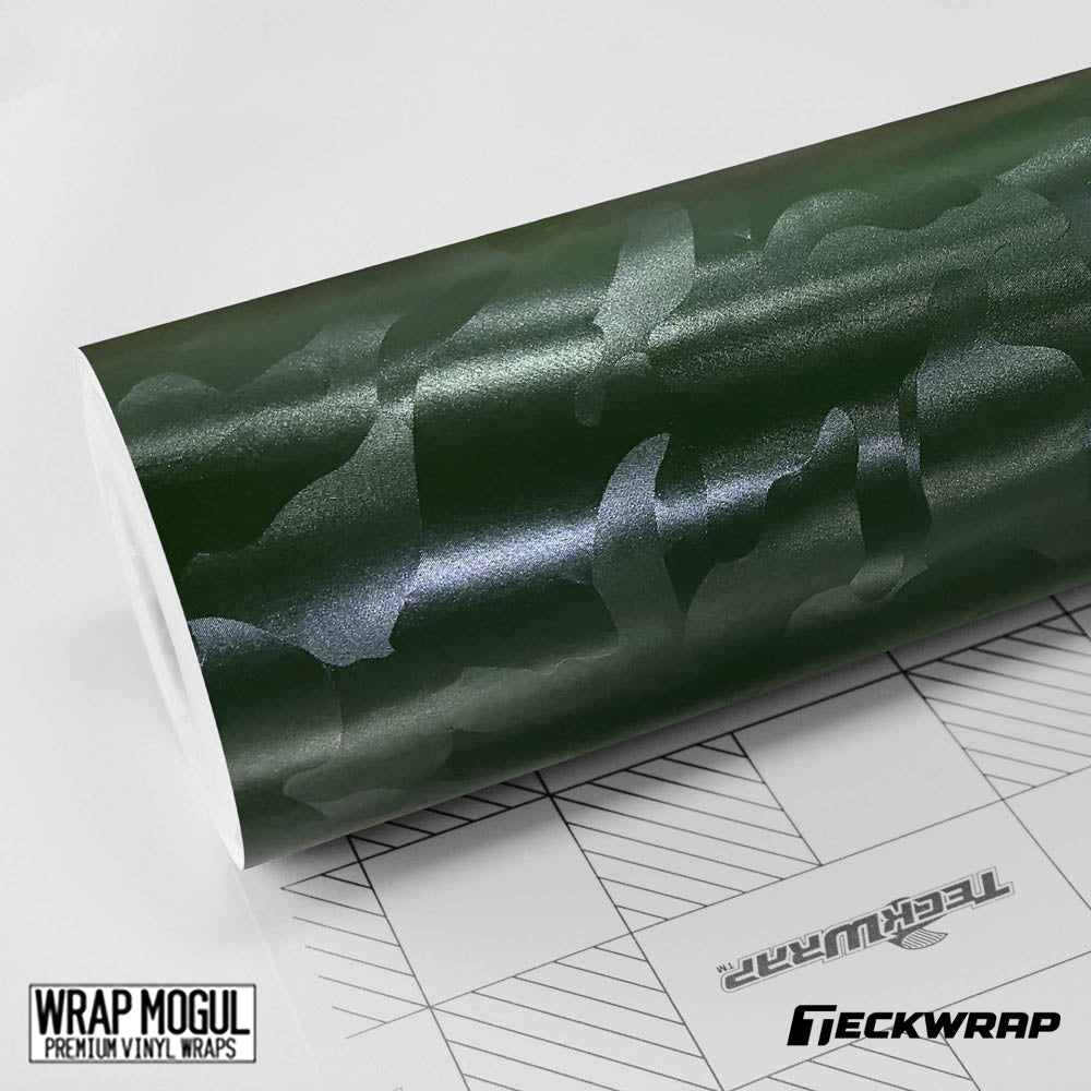 Teckwrap Vinyl Wrap Camouflage Ghost Military Green Vinyl Wrap | RCF06