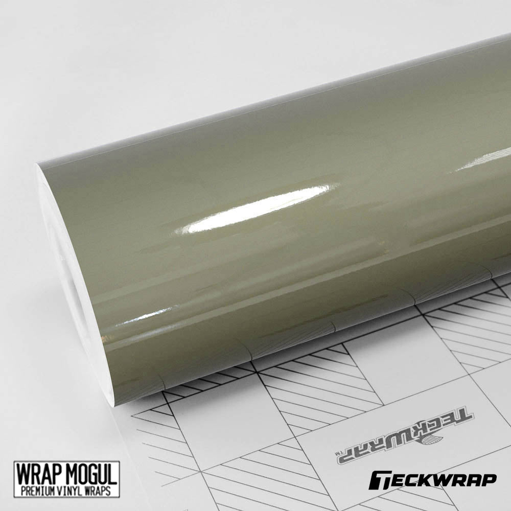 Teckwrap Super Gloss Mossy Green Vinyl Wrap | CG23