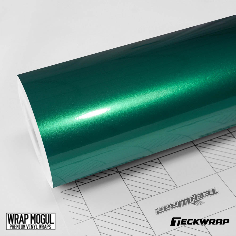 Teckwrap Gloss Metalic Ocean Green Vinyl Wrap | RB18