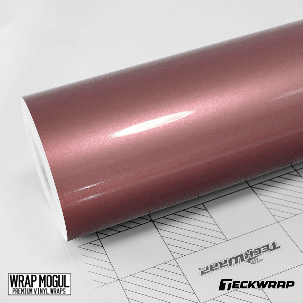 Teckwrap Gloss Aluminum Pink Gold Vinyl  Wrap | GAL23