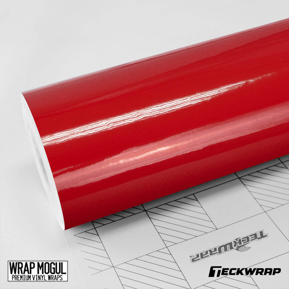 Teckwrap High Gloss Racing Red Vinyl  Wrap | CG06