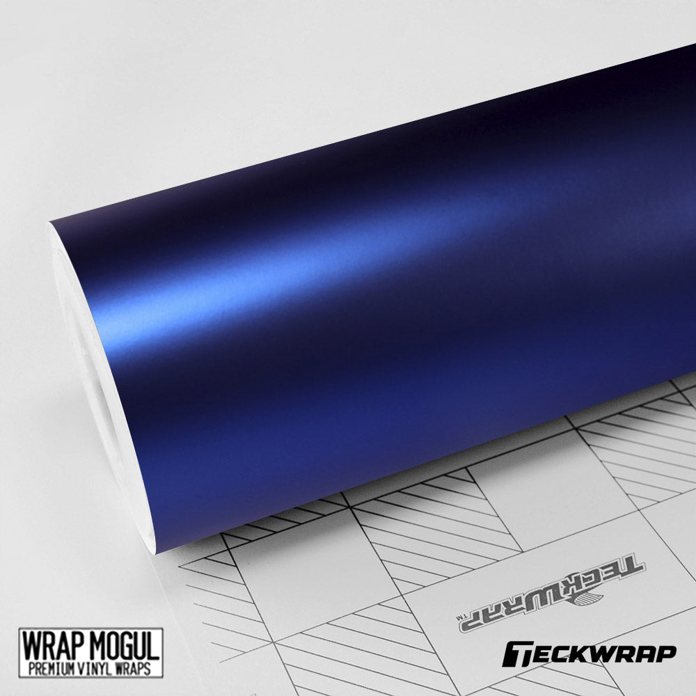 Teckwrap Satin Metalic Rasant Blue Vinyl Wrap | SMT07