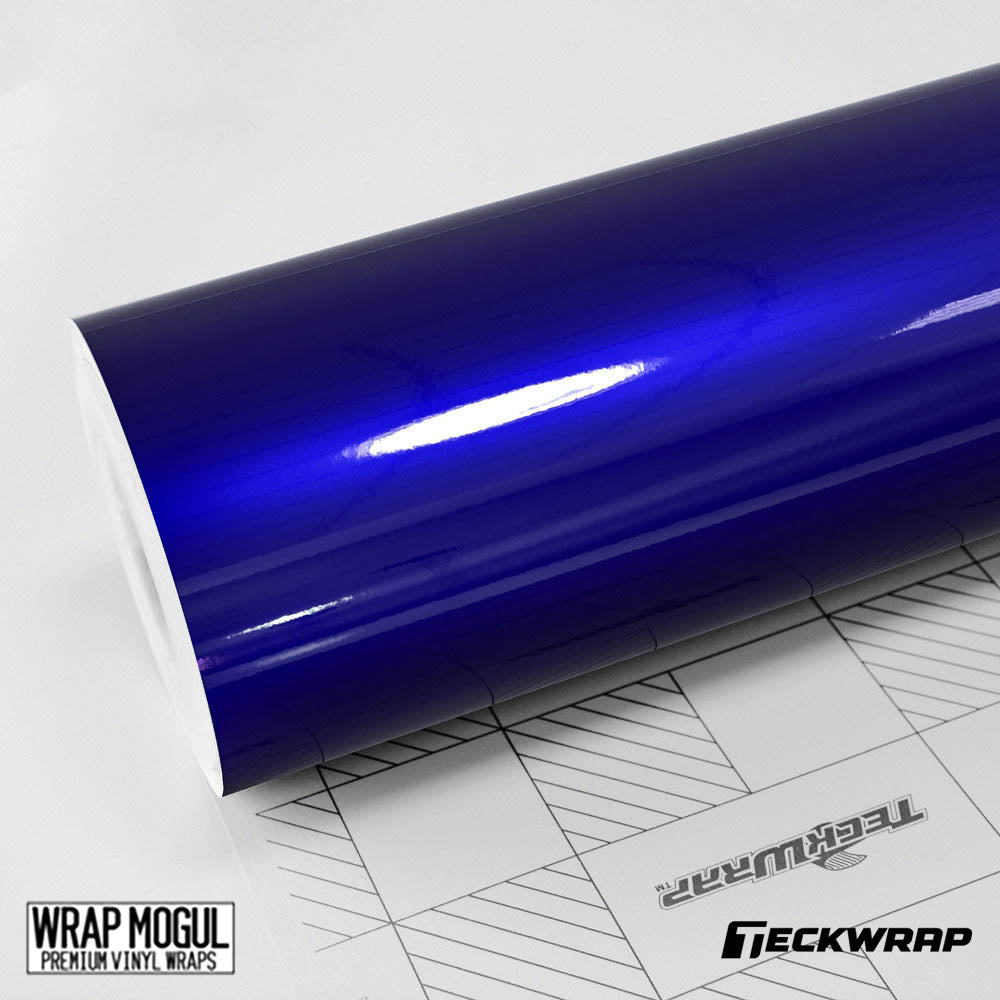 Teckwrap Gloss Aluminum Royal Blue Vinyl  Wrap | GAL19