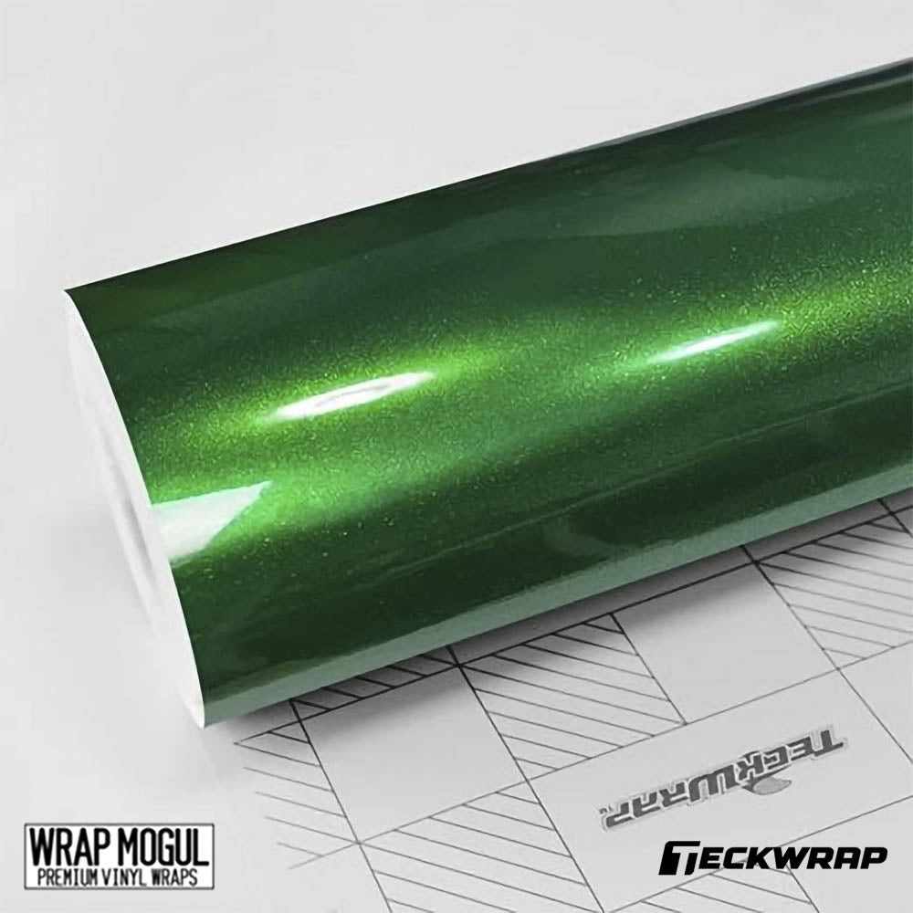 Teckwrap Gloss Metalic Ruby Green Vinyl Wrap | RB26