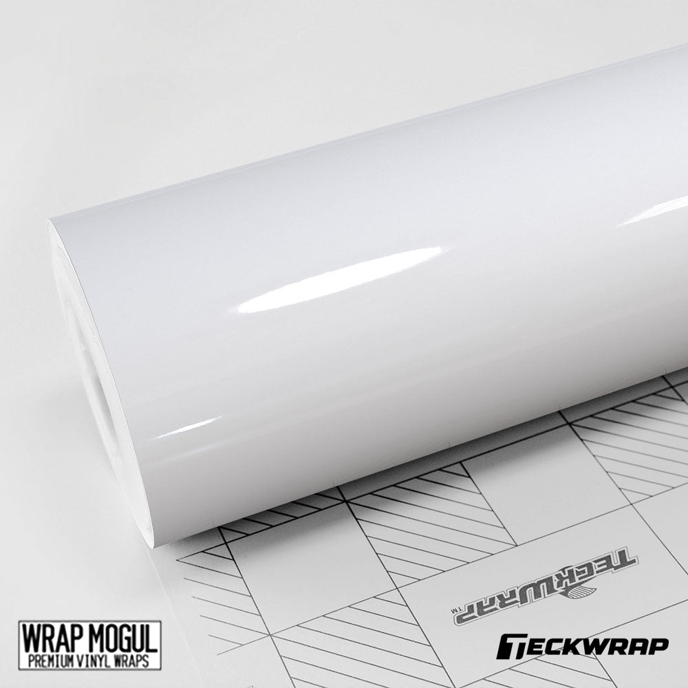 Teckwrap Super Gloss Super White Vinyl Wrap | CG02