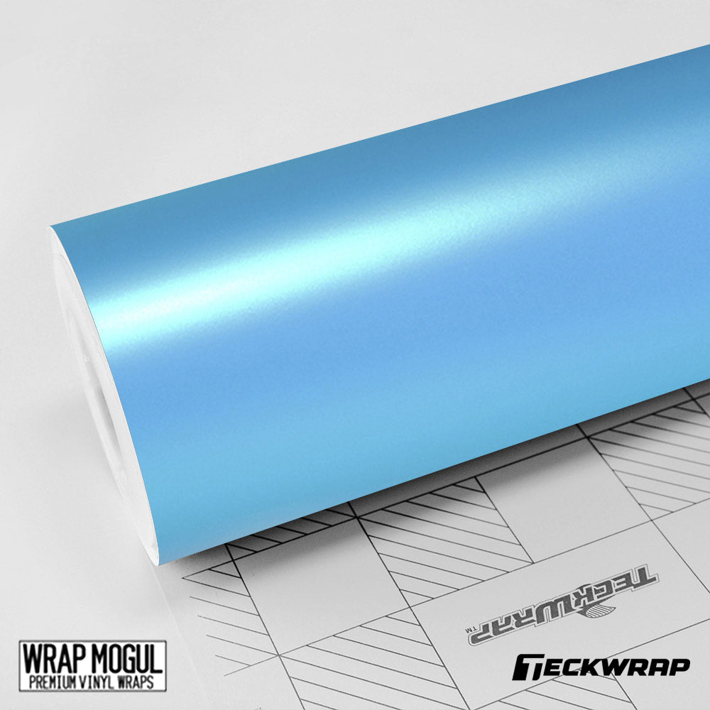 Teckwrap Satin Metalic Surf Blue Vinyl Wrap | SMT11