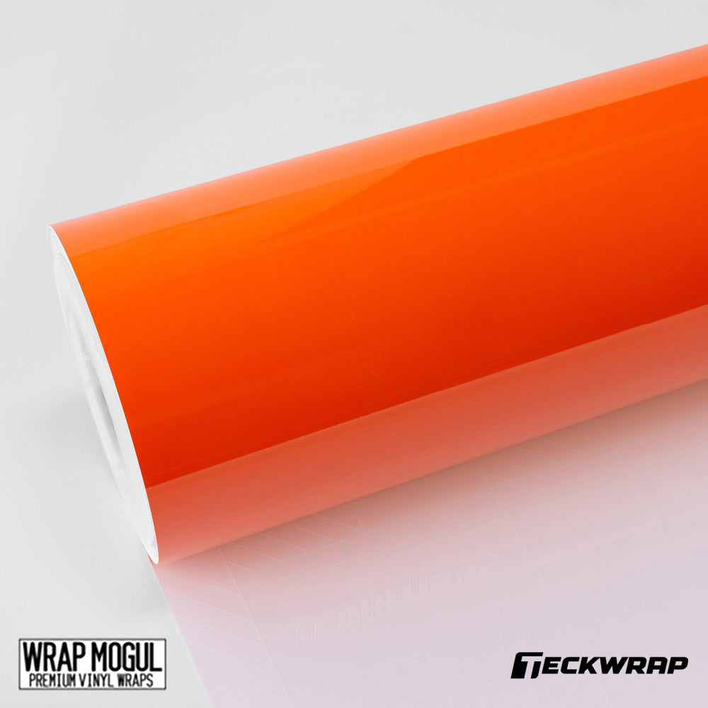 Teckwrap Super Gloss Tangerine Orange Vinyl Wrap | CG40