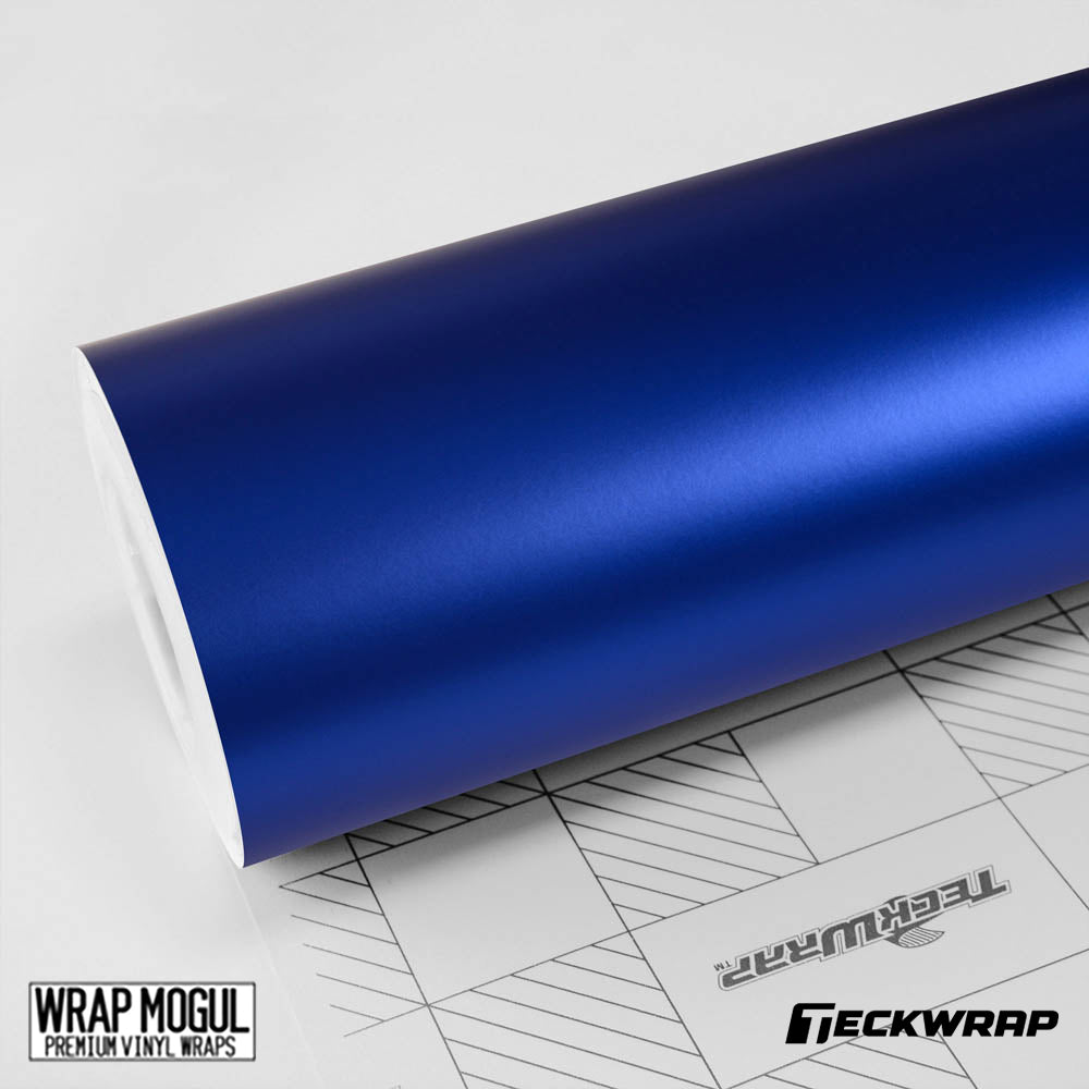 Teckwrap Matte Chrome Velvet Blue Vinyl  Wrap | VCH402