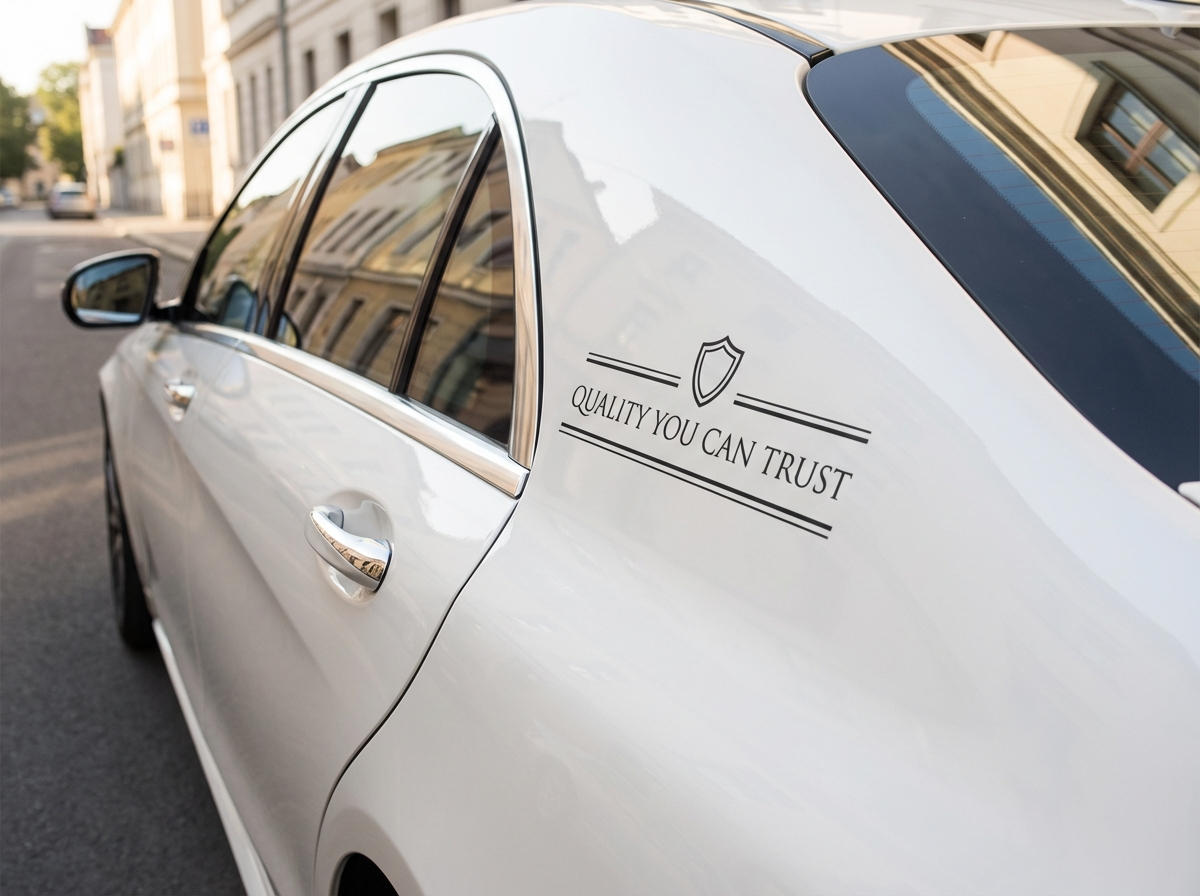 Company Tag Line Decal