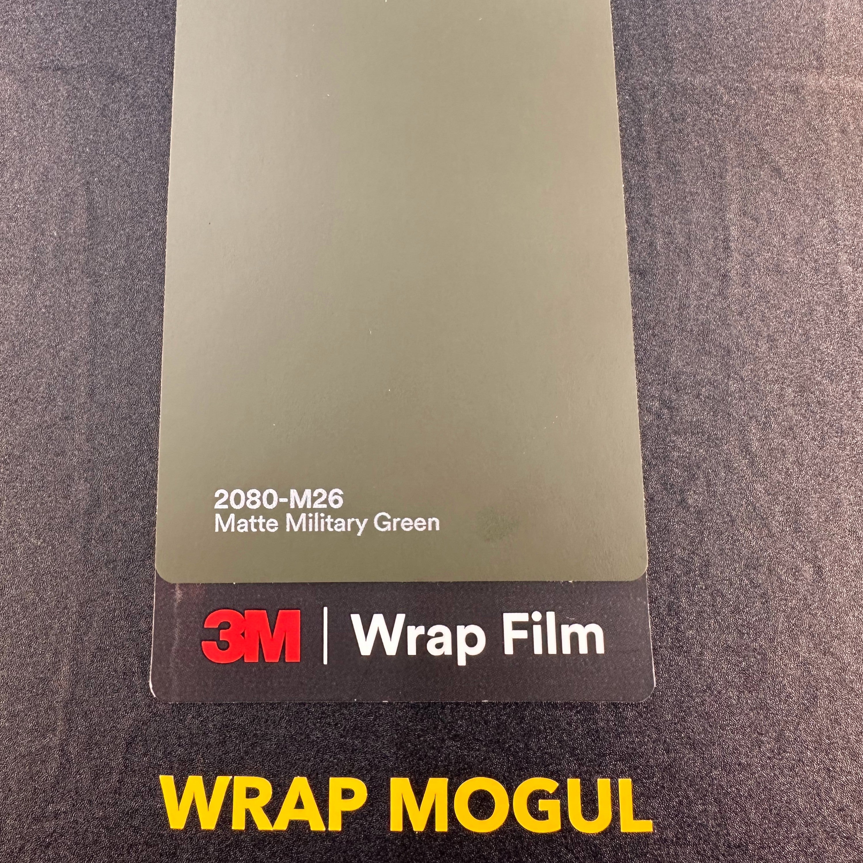 3M 2080 Matte Military Green Vinyl Wrap | M26