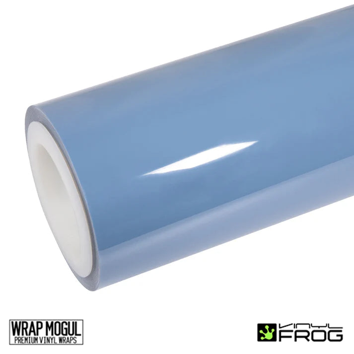 Vinyl Frog Gloss China Blue Colored Paint Protection Film | USG22