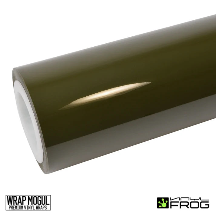 Vinyl Frog Super Glossy Reseda Green Vinyl Wrap | SGP37_PET