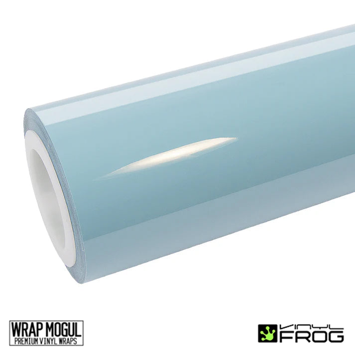 Vinyl Frog Super Glossy Yacht Blue Vinyl Wrap | SGP23_PET