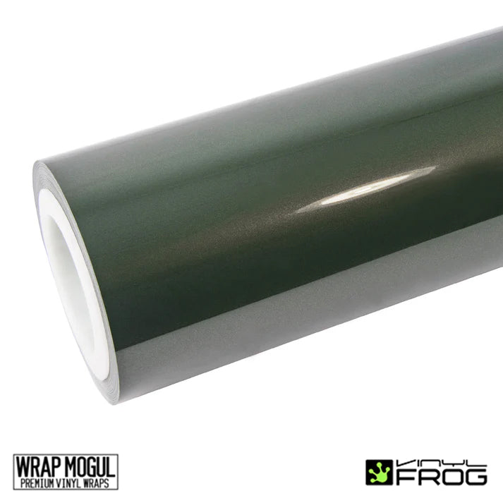 Vinyl Frog Glossy Metallic District Green Vinvl Wrap | GMP86_PET