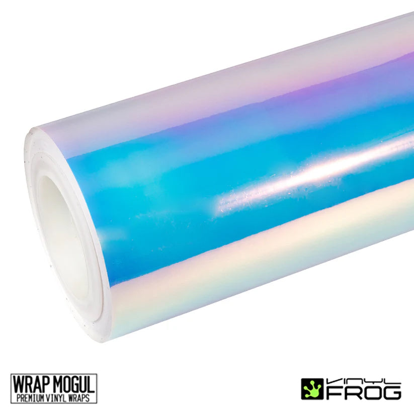 Vinyl Frog Opal Chrome White Vinyl Wrap |  RCP01N