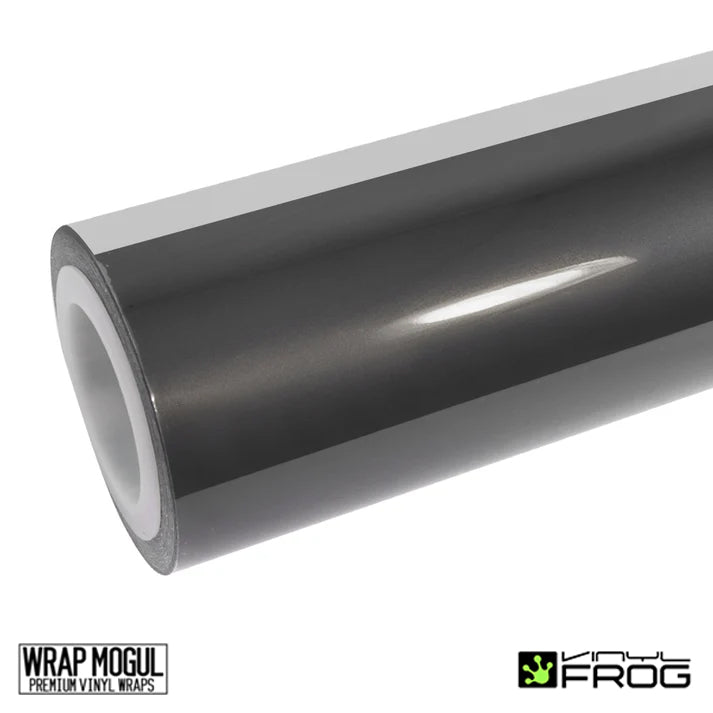 Vinyl Frog Glossy Metallic Dim Gray Vinyl Wrap |  GMP70_PET