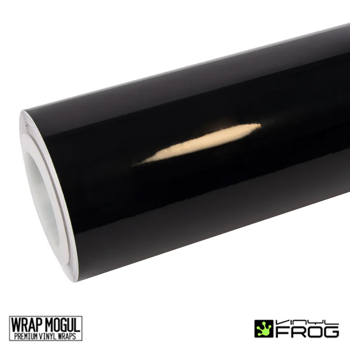 Vinyl Frog High Glossy Paint Black Vinyl Wrap | SGP01