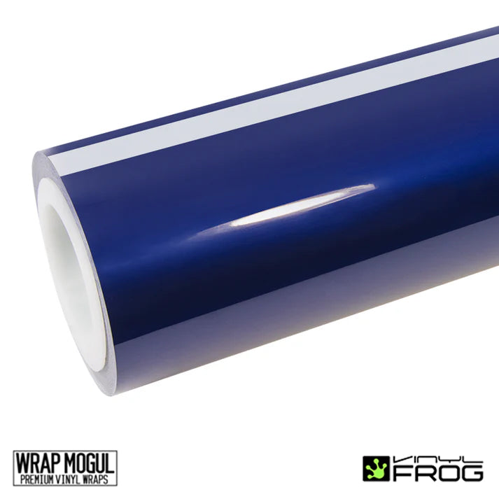 Vinyl Frog Glossy Metallic Cobalt Blue Vinyl Wrap | GMP58_PFT