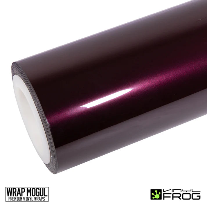 Vinyl Frog Glossy Metallic Plum Purple Vinyl Wrap | GMP96_PET