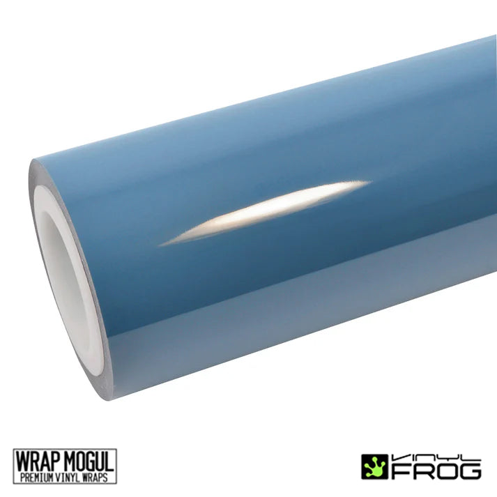 Vinyl Frog Super Glossy China Blue Vinyl Wrap | SGP22_PET