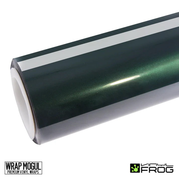 Vinyl Frog Glossy Metallic Sacramento Green Vinvl Wrao | GMP92_PFT