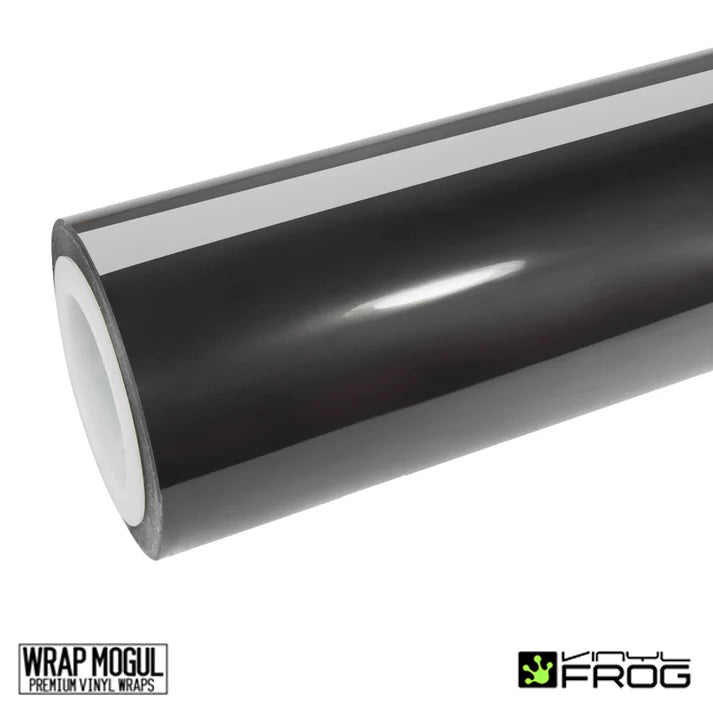 Vinyl Frog Glossy Metallic Silver Gray Vinyl Wrap | GMP71_PET