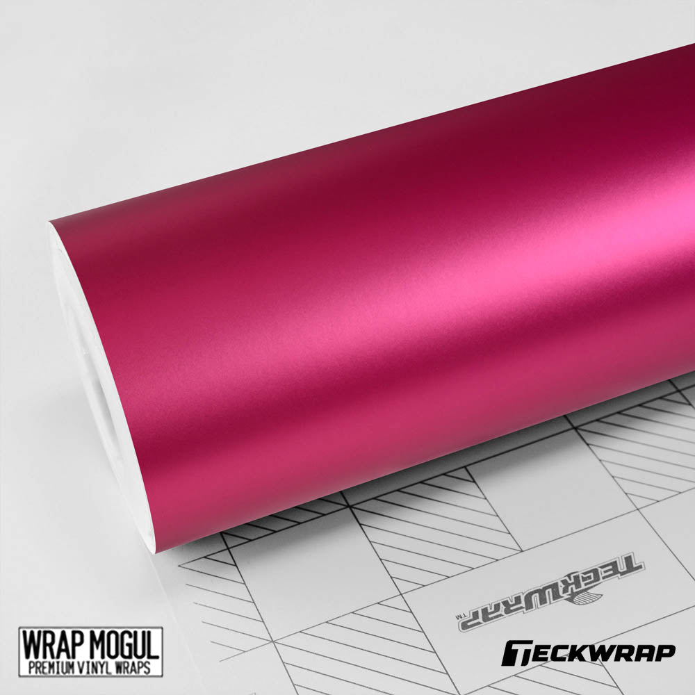 Teckwrap Matte Chrome Hot Pink Vinyl  Wrap | VCH404