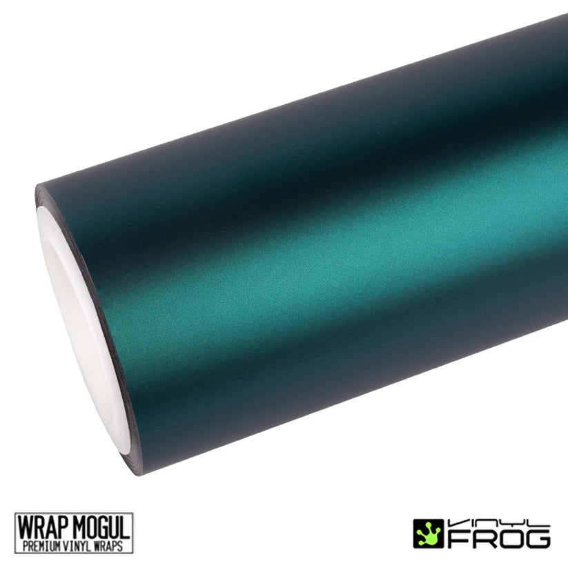 Vinyl Frog  Matte Metallic Jewel Green Colored Paint Protection Film | UM35