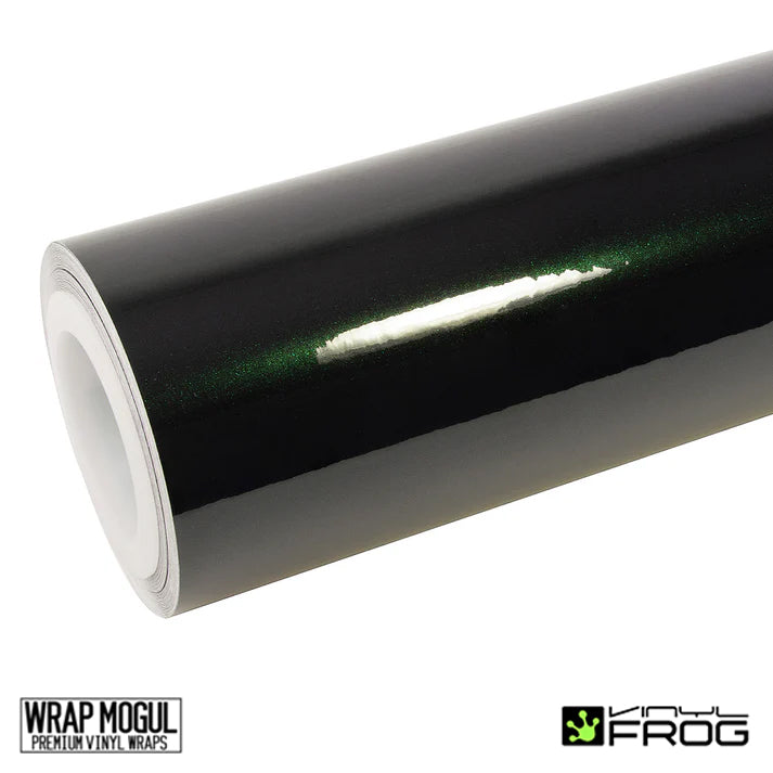 Vinyl Frog Glossy Metallic Royal Green Vinyl Wrap | GMP17_PET