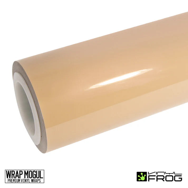 Vinyl Frog High Glossy Concord Buff Vinyl Wrap | SGP45_PET