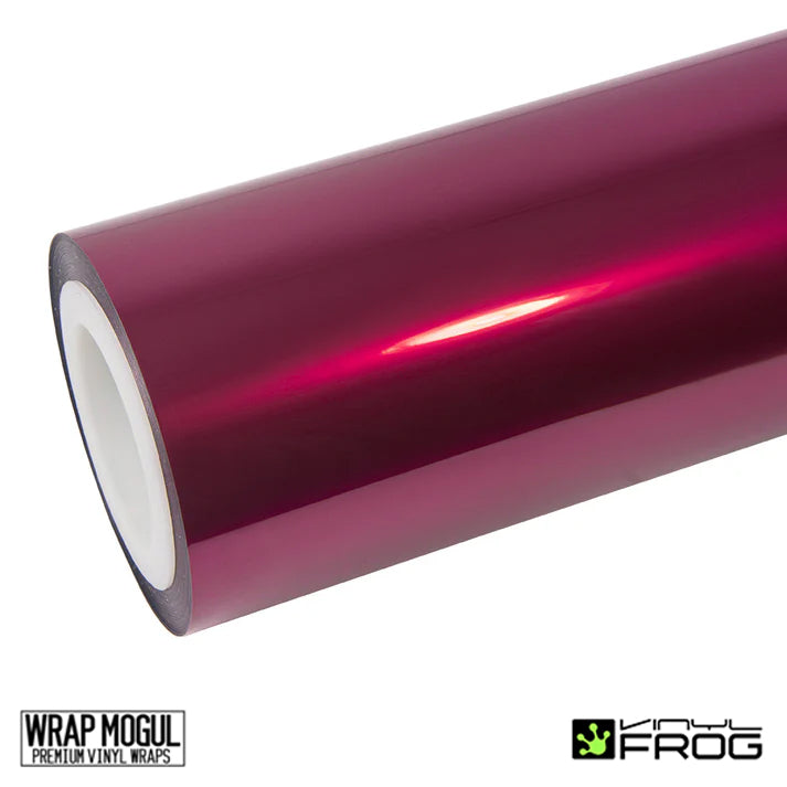 Vinyl Frog Glossy Metallic Rubellite Purple Vinvl Wrap | GMP95_PET