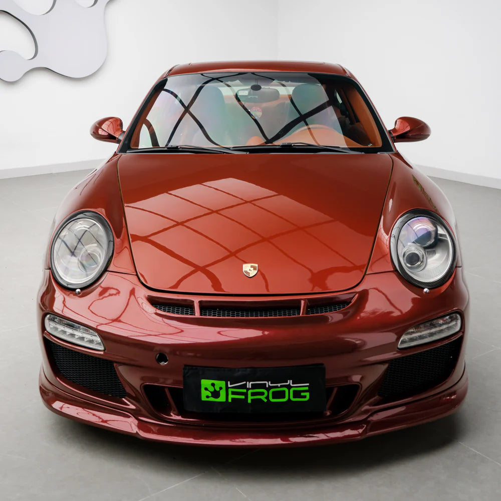 Vinyl Frog Glossy Metallic Cherry Red Vinyl Wrap | GMP11_PET