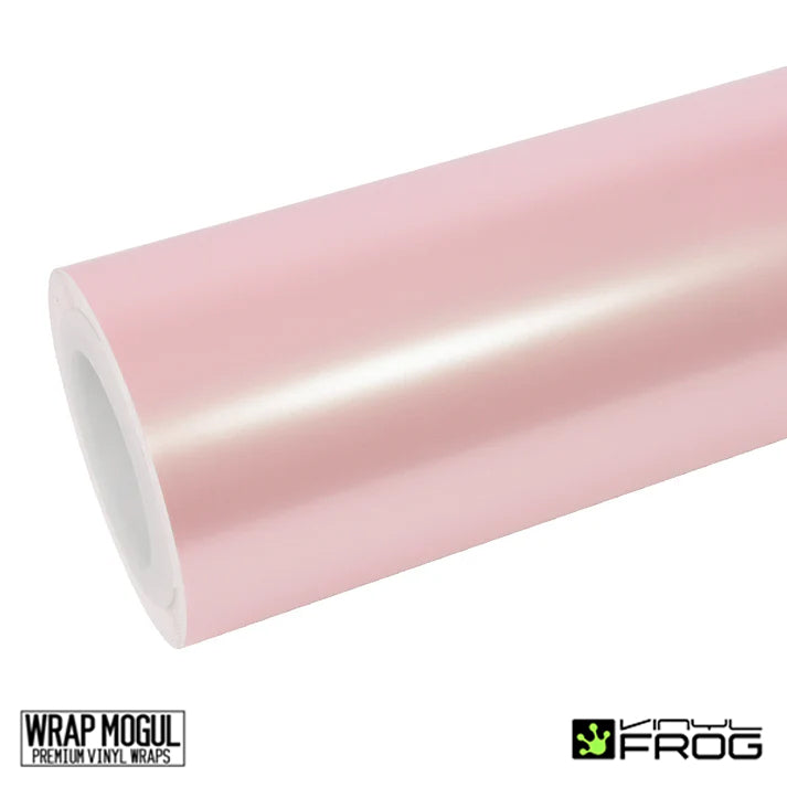 Vinyl Frog Matte Metallic Pearl Baby Pink Vinvl Wrap | SMP14