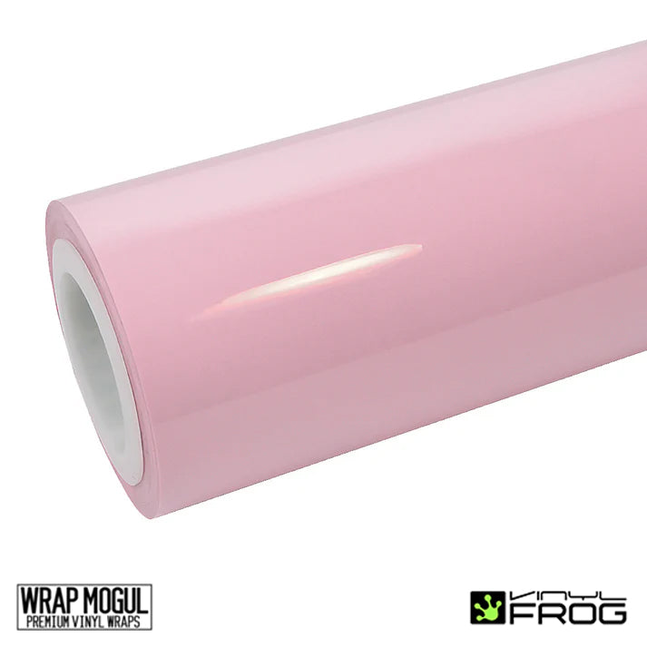 Vinyl Frog High Glossy Baby Pink Vinyl Wrap | SGP16_PET