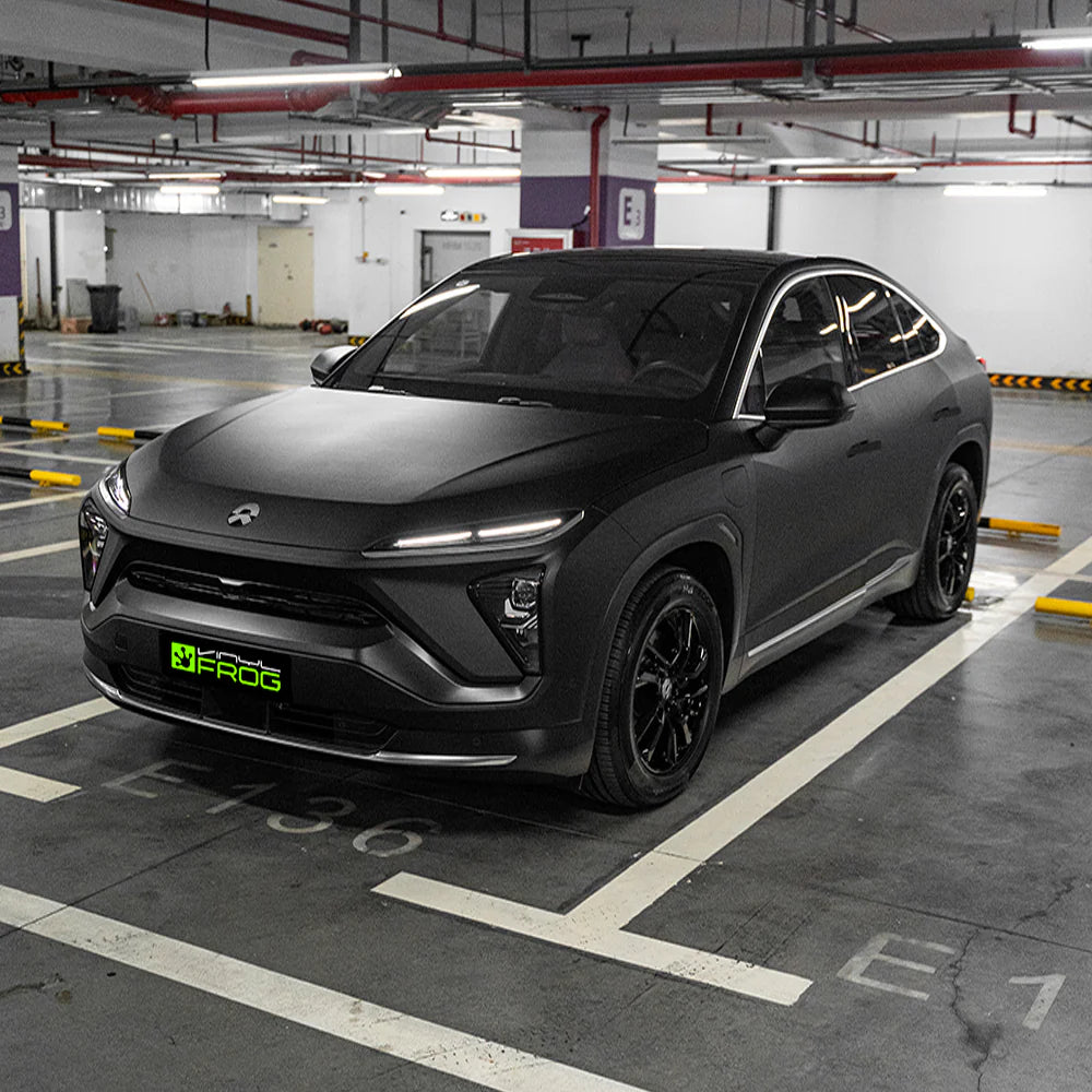 Vinyl Frog  Satin Black Vinyl Wrap | MPO2