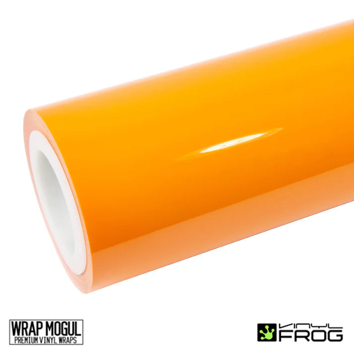 Vinyl Frog High Glossy McLaren Orange Vinyl Wrap | SGP58_PET