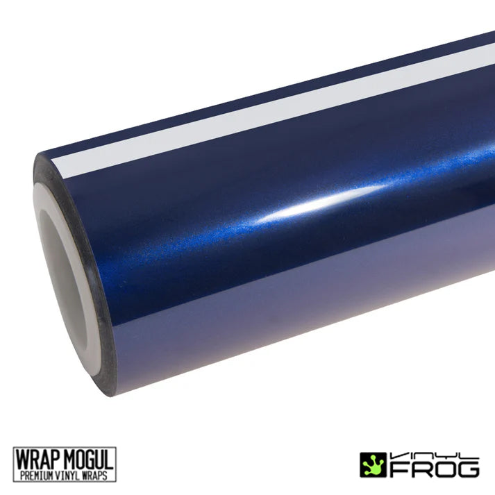 Vinyl Frog Glossy Metallic Everton Blue Vinyl Wrap | GMP82_PET