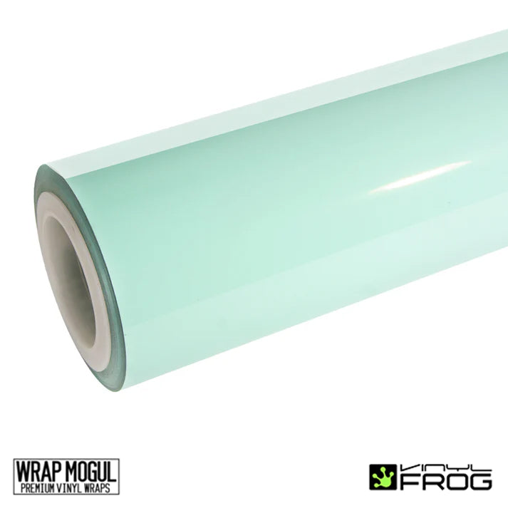 Vinyl Frog High Glossy Jamaican Aqua Vinyl Wrap | SGP71_PET