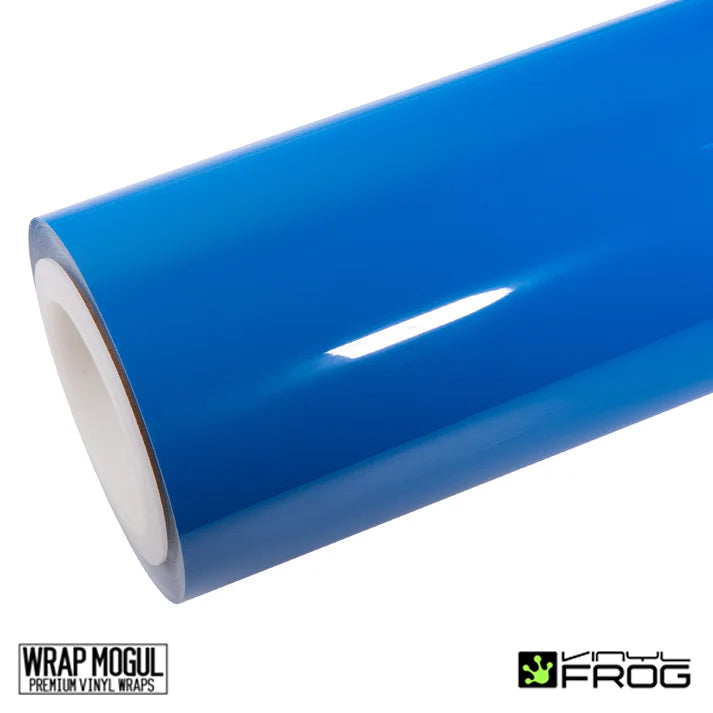 Vinyl Frog High Glossy Dodger Blue Vinyl Wrap | SGP62_PET