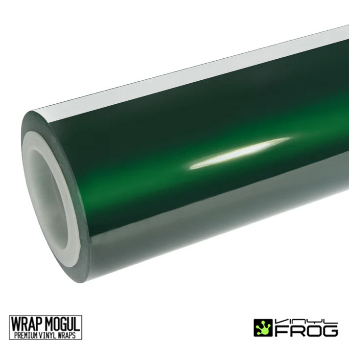 Vinyl Frog Glossy Metallic La Salle Green Vinyl Wrap | GMP61_PET