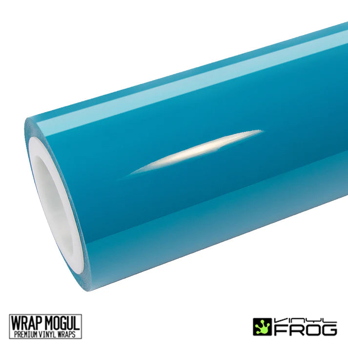 Vinyl Frog High Glossy Miami Blue Vinyl Wrap | SGP21_PET