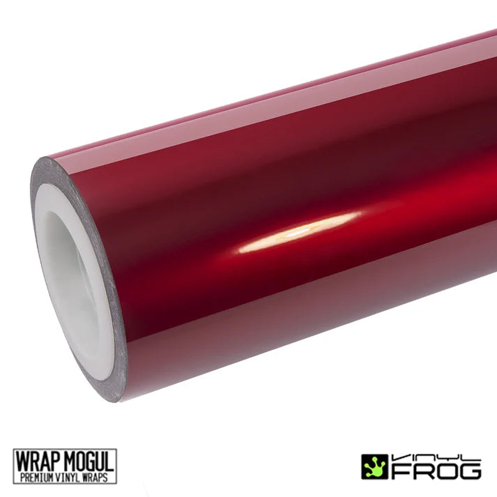 Vinyl Frog Glossy Metallic Raspberry Red Vinyl Wrap | GMP54_PET