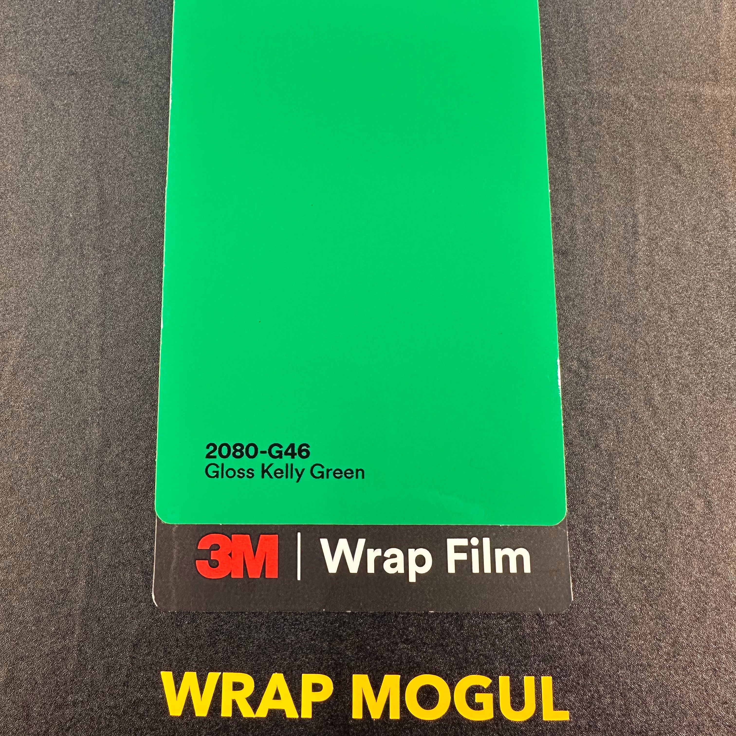 3M 2080 Gloss Kelly Green Vinyl Wrap | G46